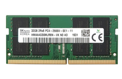SODIMM 32GB DDR4 2666MHz Hynix HMAA4GS6MJR8N-VK