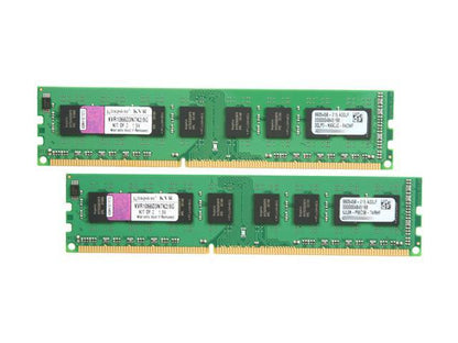 DIMM 2x4Gb DDR3-1066 Kingston KVR1066D3N7K2/8G