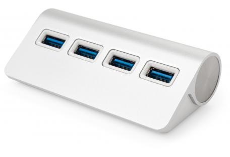 Концентратор Vinga Type-C to 4*USB3.0 aluminium (VCPHTC2USB3S)