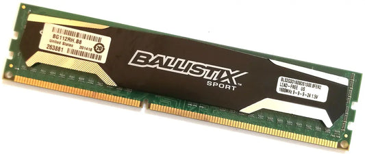 DIMM 2Gb DDR3-1600 1Rx8 Crucial BLS2G3D1609DS1S00