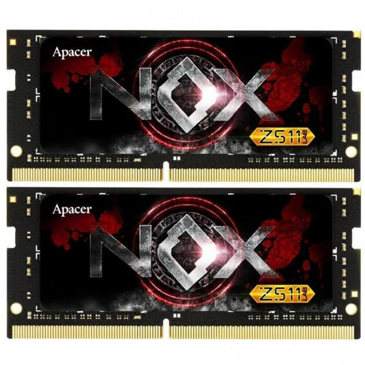 SoDIMM DDR4 32GB (2x16GB) 2400MHz NOX Series Apacer (ES.32GAT.GEEK2)