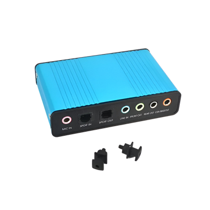 Зовнішня 5.1 USB звукова аудіо карта на 6 каналів SPDIF оптика для ПК ноутбука