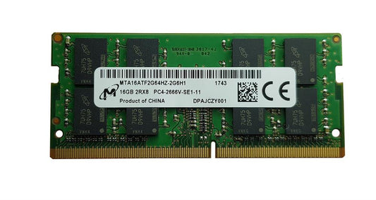 SODIMM 16Gb DDR4 2666MHz Micron MTA16ATF2G64HZ-2G6H1
