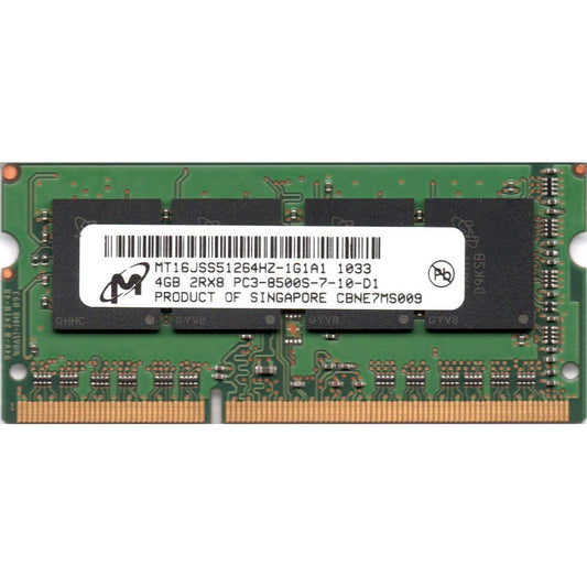 SODIMM 4GB DDR3 1066 MHz Micron MT16JSS51264HZ-1G1A1