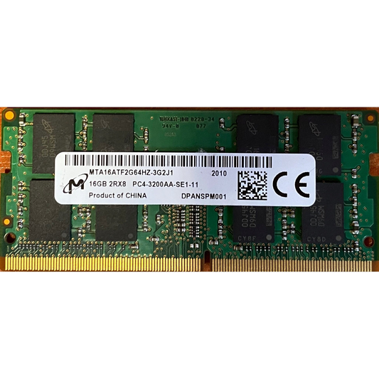 SODIMM 16GB DDR4 3200MHz Micron MTA16ATF2G64HZ-3G2J1