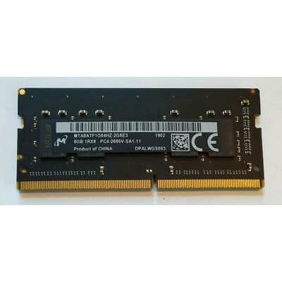 8GB SODIMM DDR4 2666MHz Micron MTA8ATF1G64HZ-2G6E3