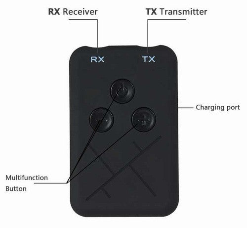 Bluetooth 4.2 TX RX передавач-приймач 2 в 1 для аудіо
