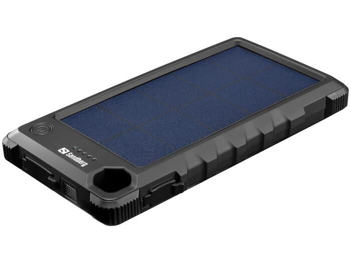 Батарея універсальна Sandberg 16000mAh, Outdoor IP67, Solar Panel 1.4W/280mA, USB-C, USB-A, 5V/3.4A total (420-35)
