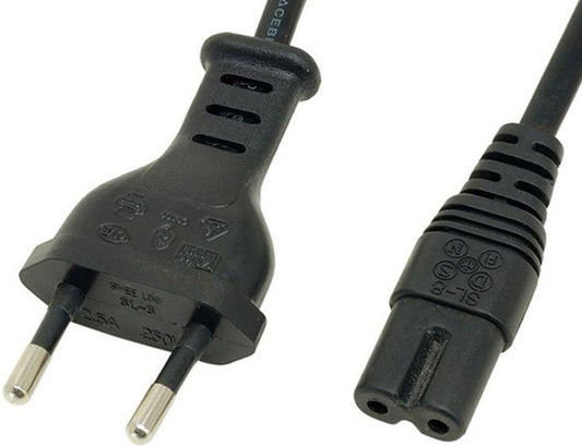 Кабель питания 2-контактный, 1 м