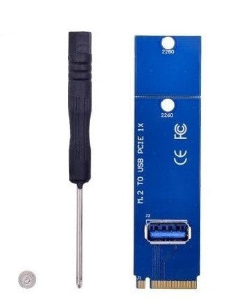 Райзер переходник M2 to USB 3.0 (M-2 to PCI-E 4x)