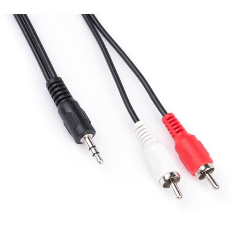 Кабель Vinga Jack 3.5mm male to 2xRCA 3.0m (3.5STM2RCAM01-3.0)