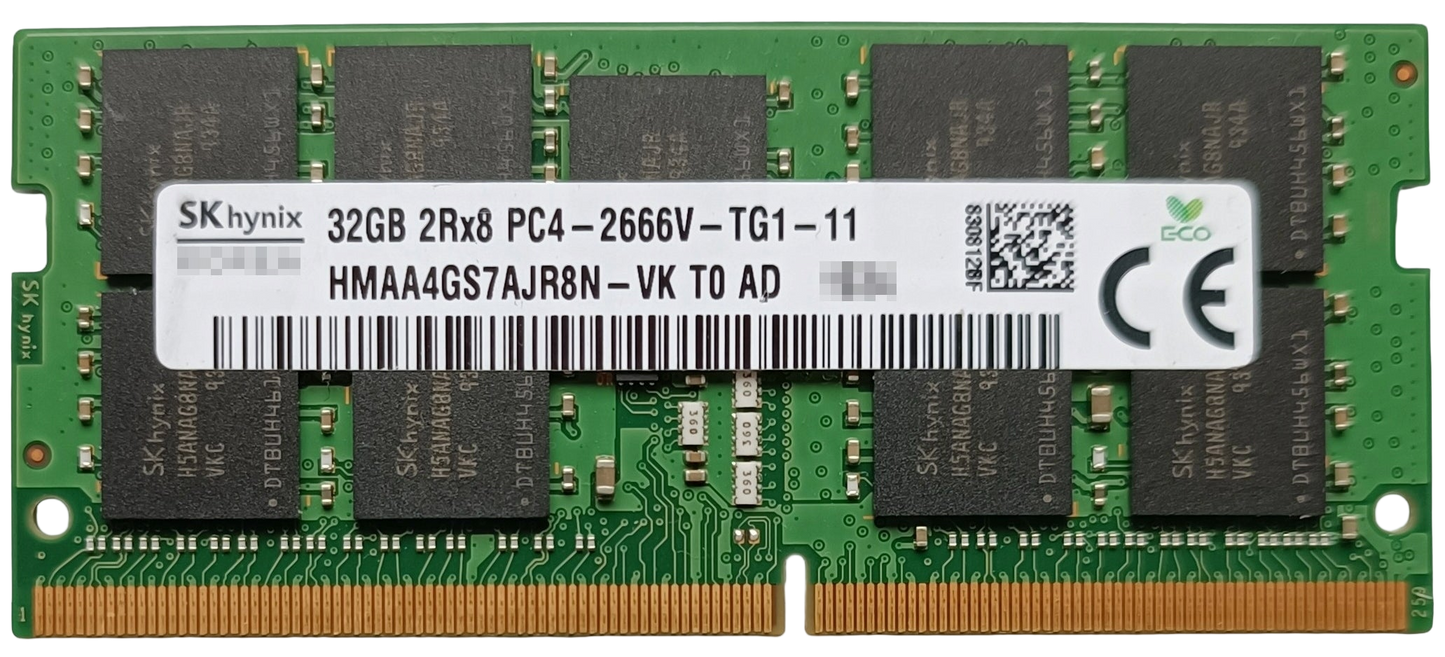 SODIMM 32GB DDR4 2666MHz Hynix HMAA4GS7AJR8N-VK