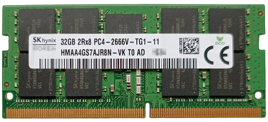 SODIMM 32GB DDR4 2666MHz Hynix HMAA4GS7AJR8N-VK