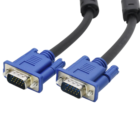 Кабель VGA-VGA 1,5м з феритовим фільтром 720p, 77453