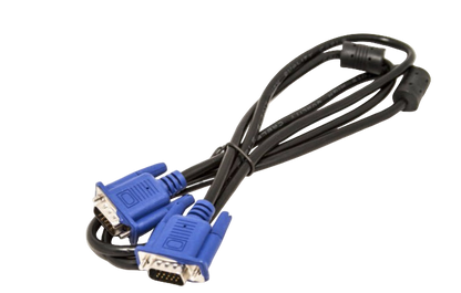 Кабель VGA-VGA 1,5м с ферритовым фильтром 720p, 77453