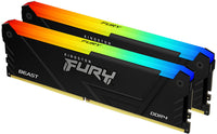 DIMM 64Gb (2x32GB) DDR4 3600Mhz Beast RGB Kingston FURY KF436C18BB2AK2/64