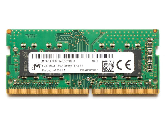 SODIMM 8Gb DDR4-2666 Micron MTA8ATF1G64HZ-2G6D1