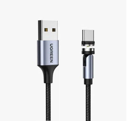 Магнітний кабель Essager USB Type-C 2m 2.1A 360°