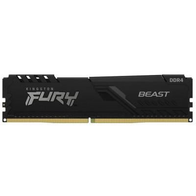 DIMM 16Gb DDR4 3200Mhz PC4-25600 Beast Black Kingston Fury KF432C16BB/16