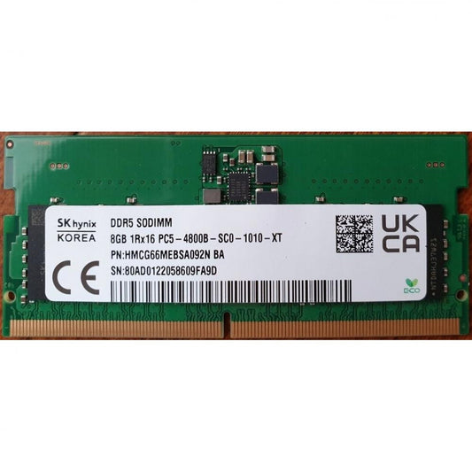 SODIMM 8GB DDR5 4800MHz Hynix HMCG66MEBSA092N