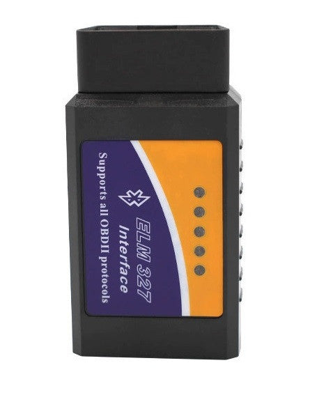 Автосканер ELM327 OBD2 Bluetooth v1.5 (1 плата, стандартная версия), черный