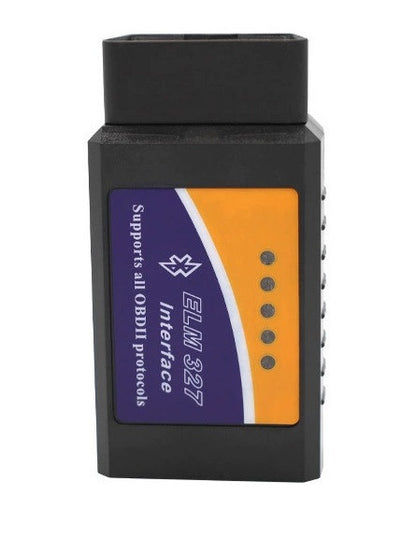 Автосканер ELM327 OBD2 Bluetooth v1.5 (1 плата, стандартная версия), черный