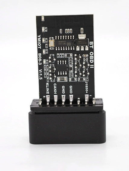 Автосканер ELM327 OBD2 Bluetooth v1.5 (1 плата, стандартная версия), черный