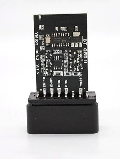 Автосканер ELM327 OBD2 Bluetooth v1.5 (1 плата, стандартная версия), черный