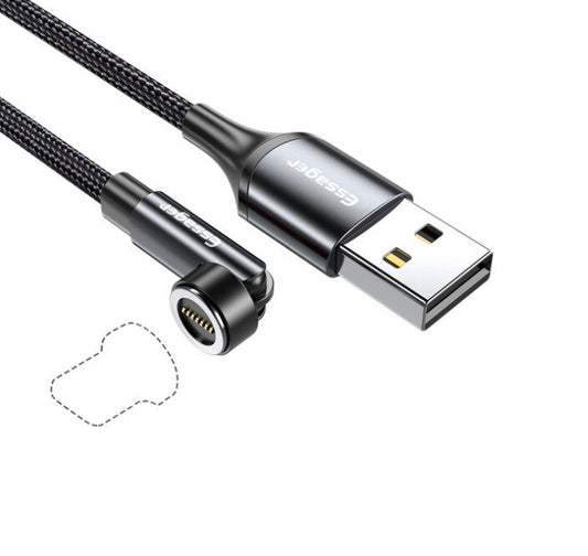 Магнитный кабель Essager Lightning Apple iPhone 2m 2.1A 360°