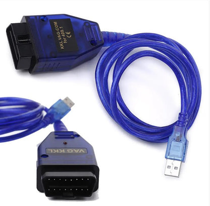 Диагностический сканер адаптер VAG-COM 409.1 USB OBD2 KKL K-Line