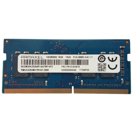 SODIMM 8Gb DDR4-2666 Ramaxel RMSA3260MH78HAF-2666