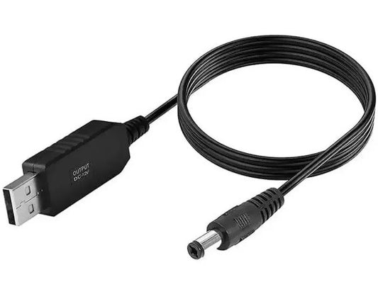 USB DC 5.5x2.5 кабель для роутера и модема