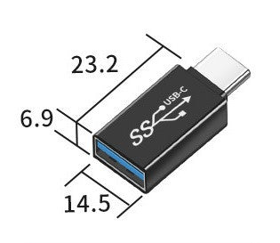 Переходник USB 3.0 - Type-C OTG адаптер