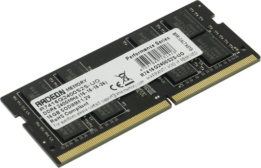 SODIMM 16GB DDR4 2400MHz AMD R7416G2400S2S-UO