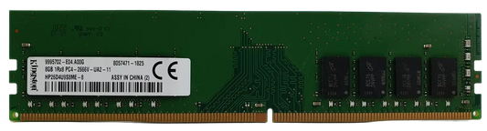 DIMM 8Gb DDR4 2666MHz Kingston HP26D4U9S8ME-8 Micron E-die