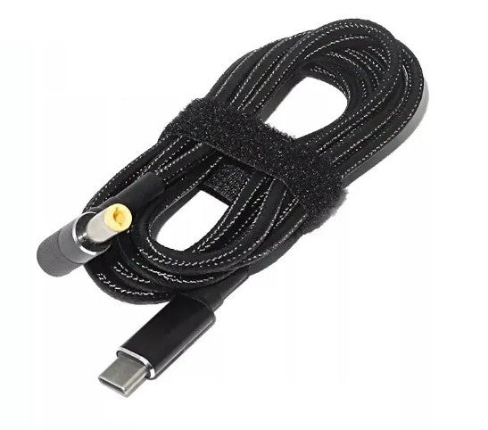 USB Type-C 100W кабель живлення DC 5.5×2.5 для ноутбуків Asus, Lenovo, Toshiba