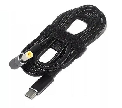 USB Type-C 100W кабель живлення DC 5.5×2.5 для ноутбуків Asus, Lenovo, Toshiba