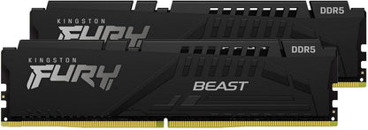 DIMM 64GB (2x32GB) DDR5 6000MHz Beast Black EXPO Kingston FURY KF560C36BBEK2-64