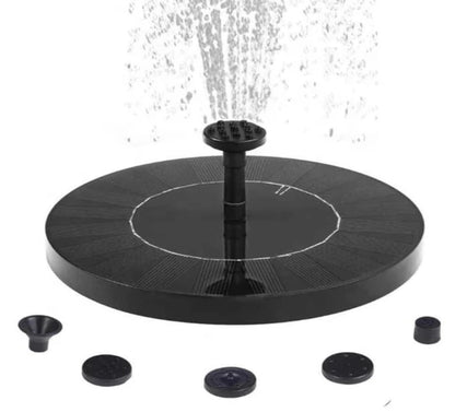 Фонтан садовий на сонячній батареї Water Pump, 135 мм, 5 насадок