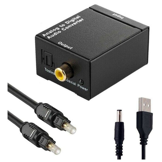 Перехідник аудіо-оптика на 3.5 мм + тюльпани/toslink to 3.5mm jack/RCA
