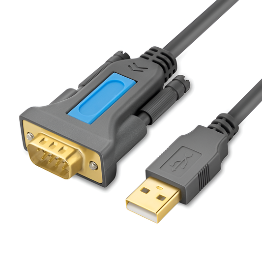 Кабель USB-RS232, 1 метр, Prolific PL2303, Vention VAS-C02-S