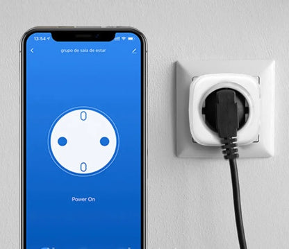 Розумна Wi-Fi розетка Tuya Smart 20А зі лічильником електроенергії, 3960 Вт