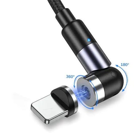 Магнитный кабель Essager Lightning Apple iPhone 2m 2.1A 360°