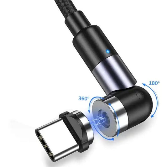 Магнітний кабель Essager Type-C 2m 2.1A 360°