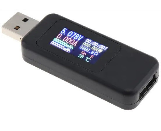 USB Тестер KWS-MX18L - вольтметр амперметр