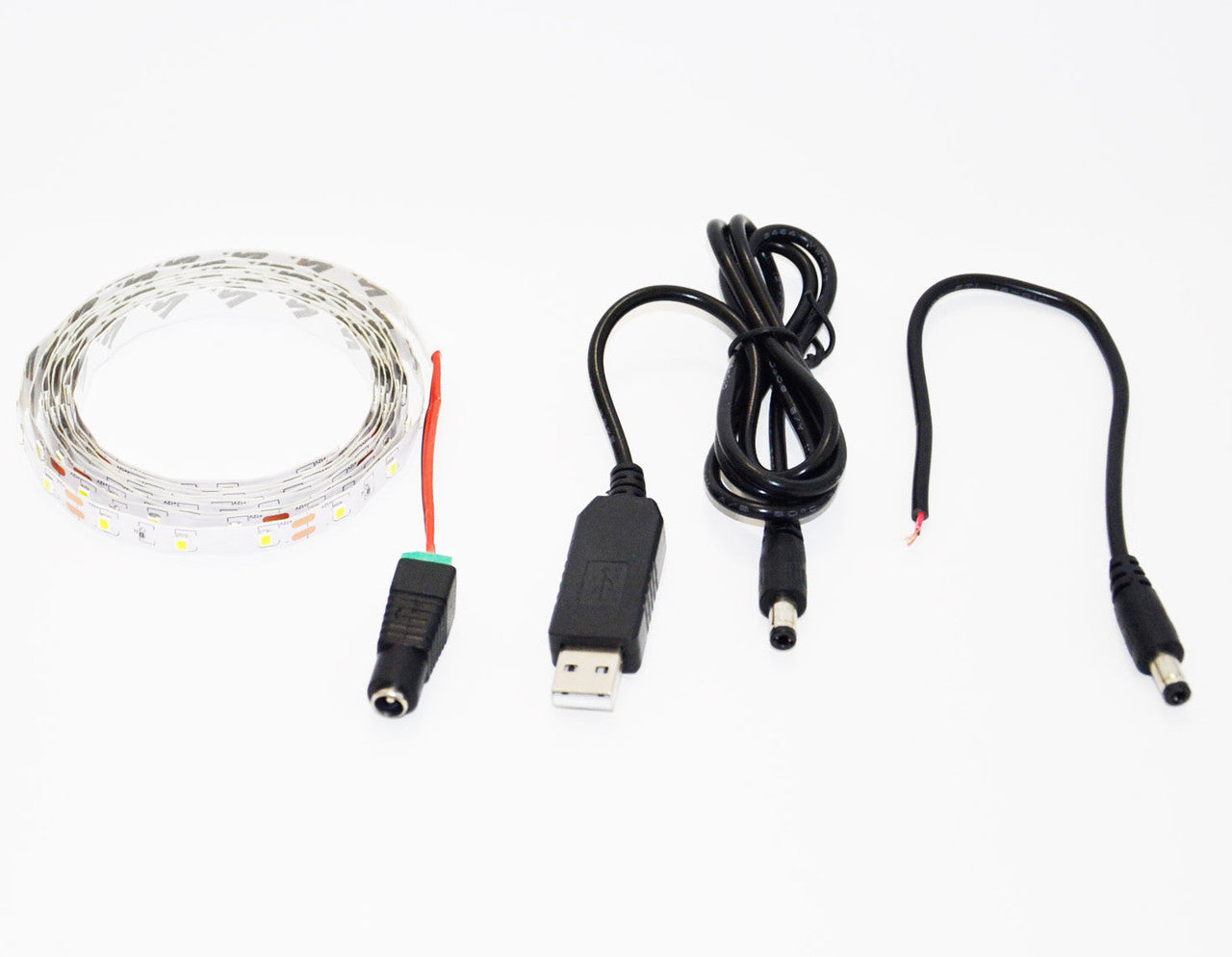 Світлодіодна LED стрічка USB 5V та 12V, 200 см