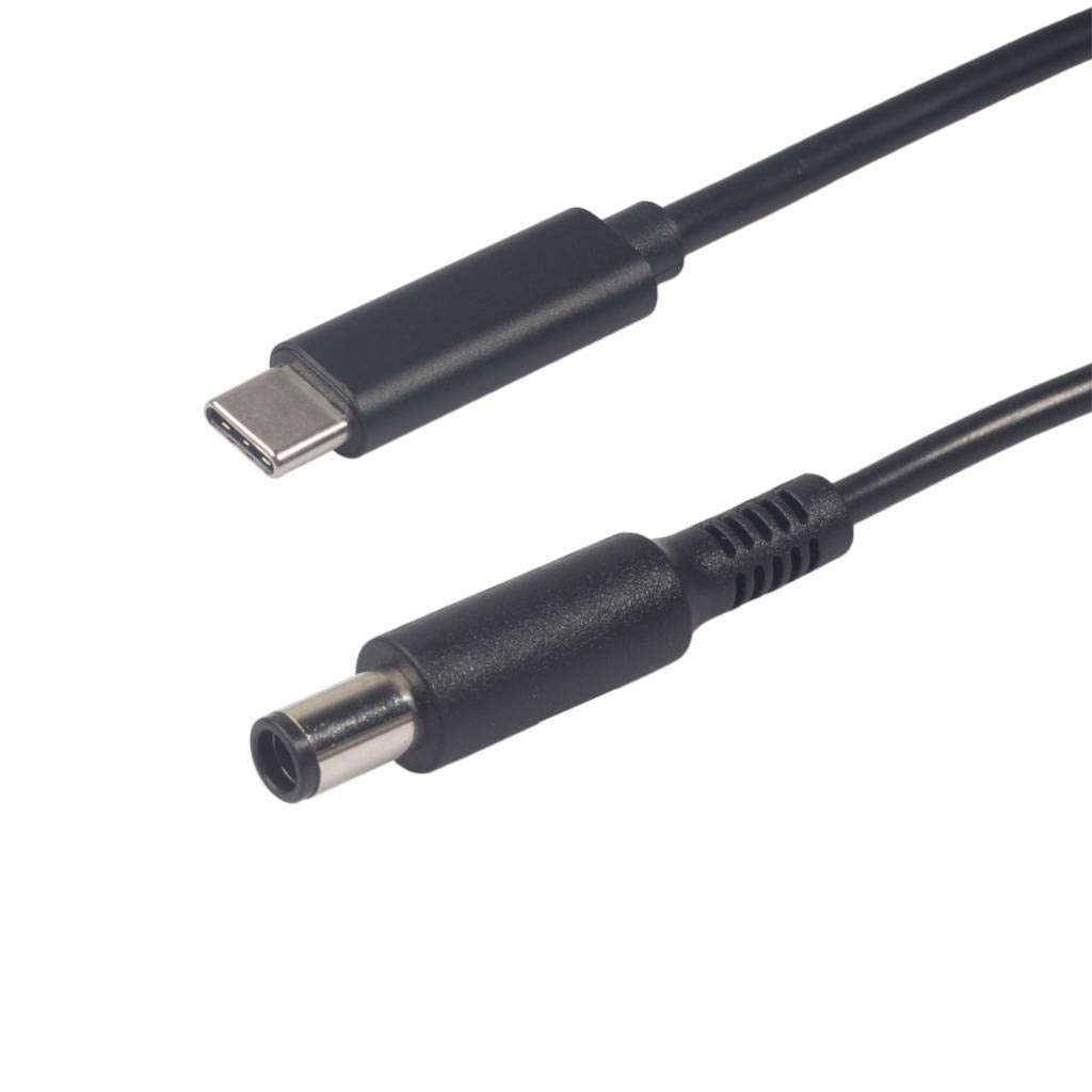 USB Type-C 65W кабель живлення DC 7.4×5.0*0.6 для зарядки ноутбука Dell