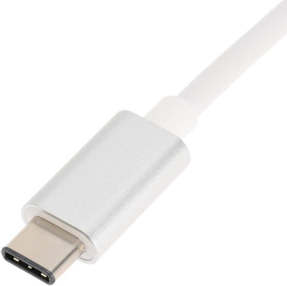 Адаптер-конвертер USB Type-C 3-в-1: HDMI 4K, PD зарядка, USB 3.0