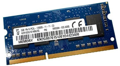 SODIMM 2 ГБ DDR3L-1600 Kingston ACR16D3LFS1KBG/2G