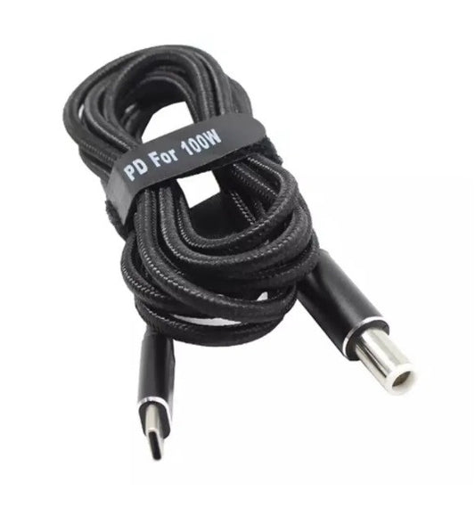USB Type-C 100W кабель живлення DC 7.4×5.0*0.6 Dell